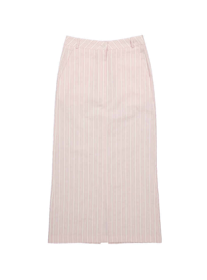 Cozy cotton skirt (pink)