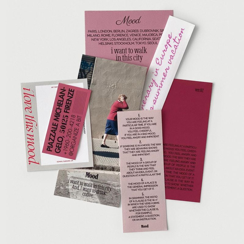 oab mood pack2 / scrap sticker set