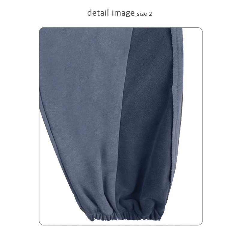 PIGMENT CUTTED BALLOON SWEATPANTS_BLUE NAVY
