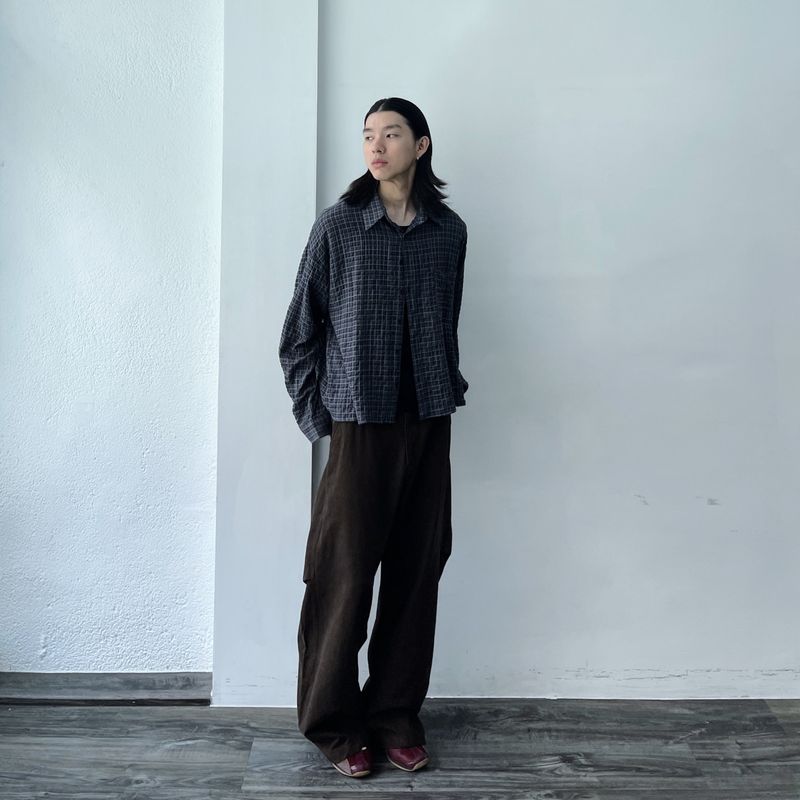 Muted Plaid Shirt