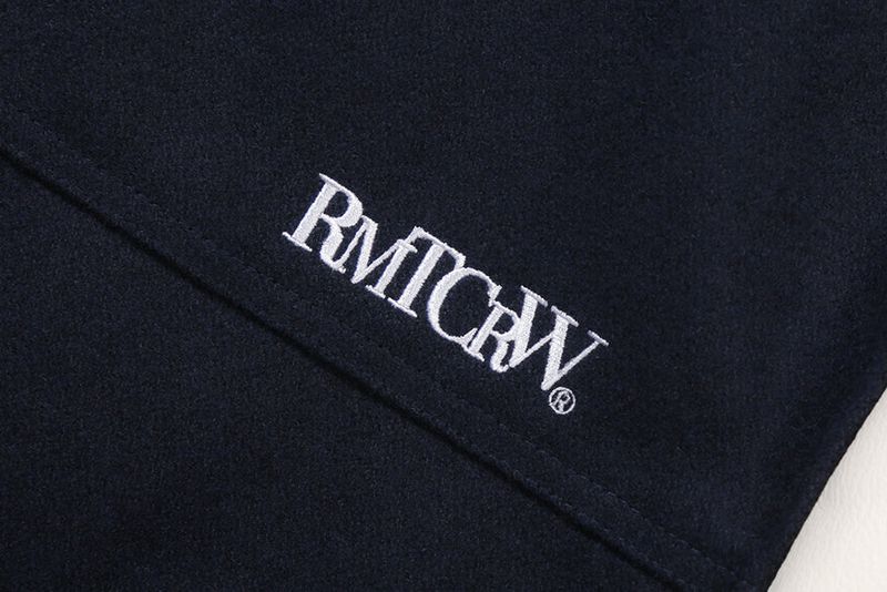 ESSENTIAL LOGO VARSITY JACKET_NAVY