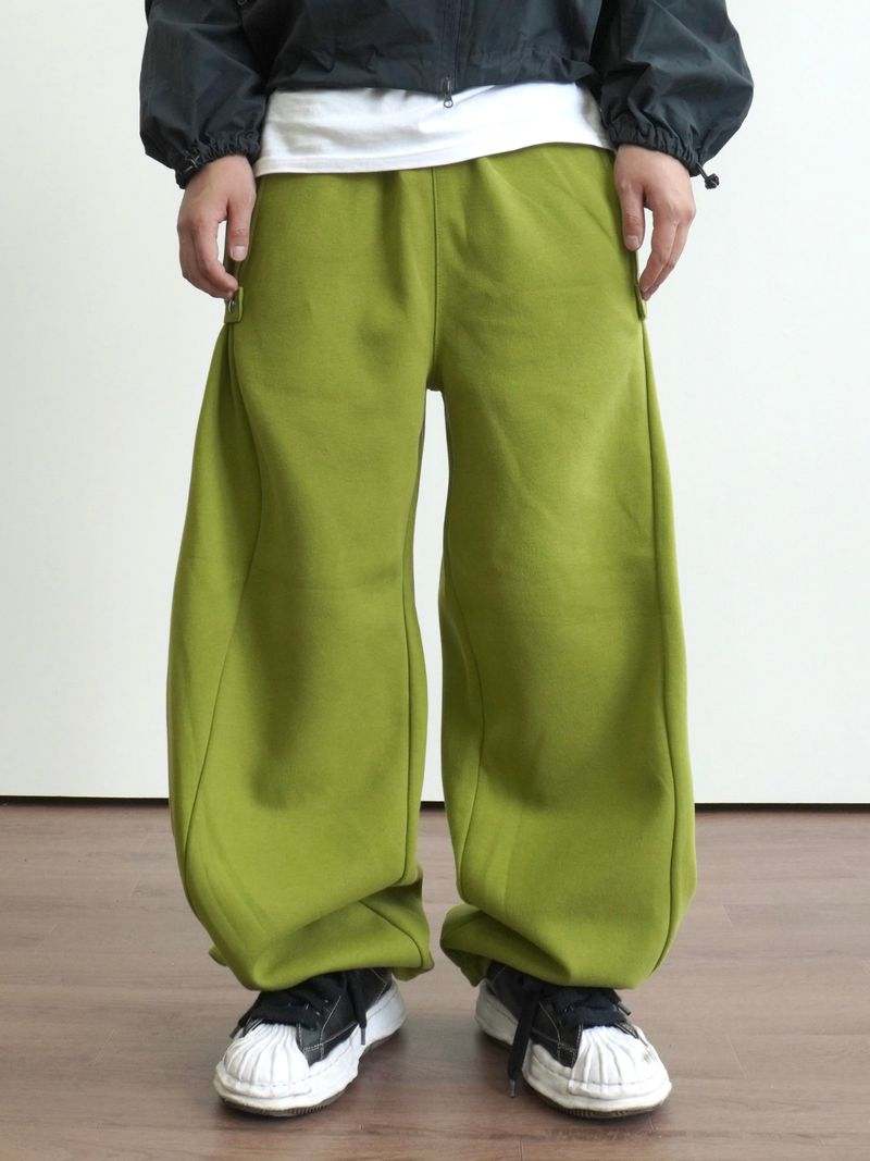 Pinch Side Snap Sweat Pants 6C