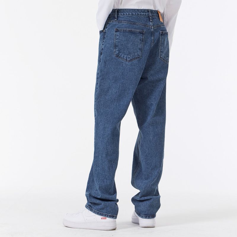 Signature Stud Regular Fit Denim Pants Indigo