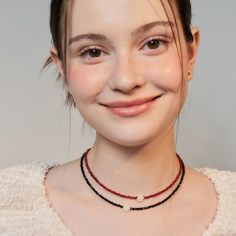 Hei（ヘイ）の「rose spinel choker necklace（Accessories）」
