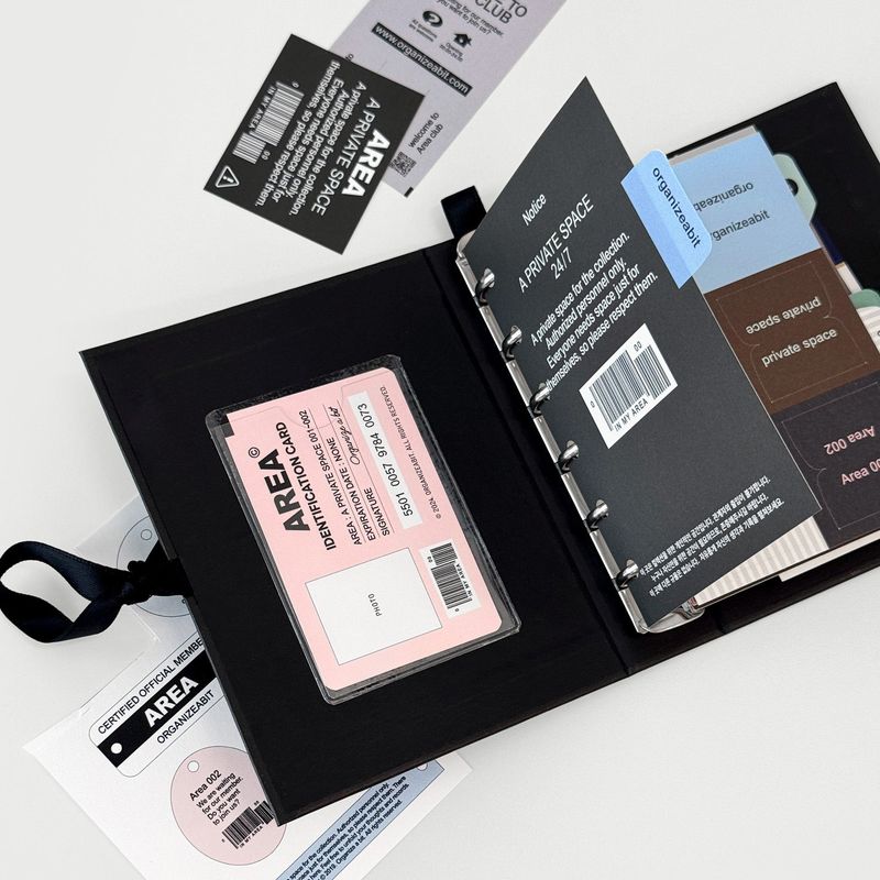 oab area diary 002 / a7 binder