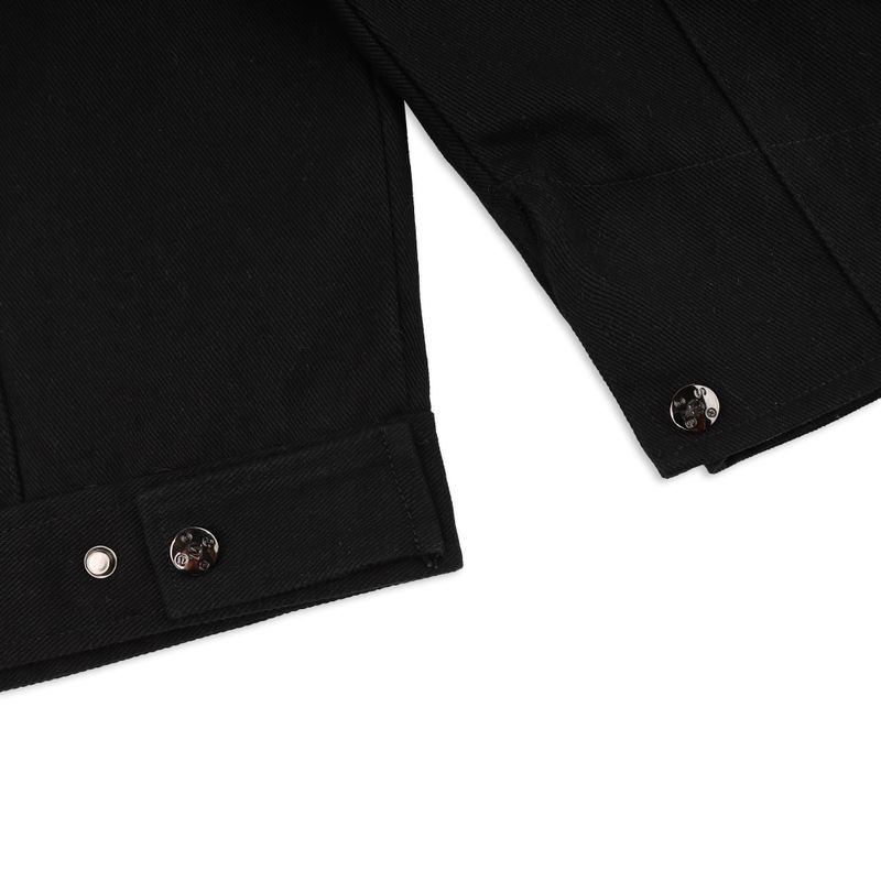 SWE SCRIPT JACKET - BLACK