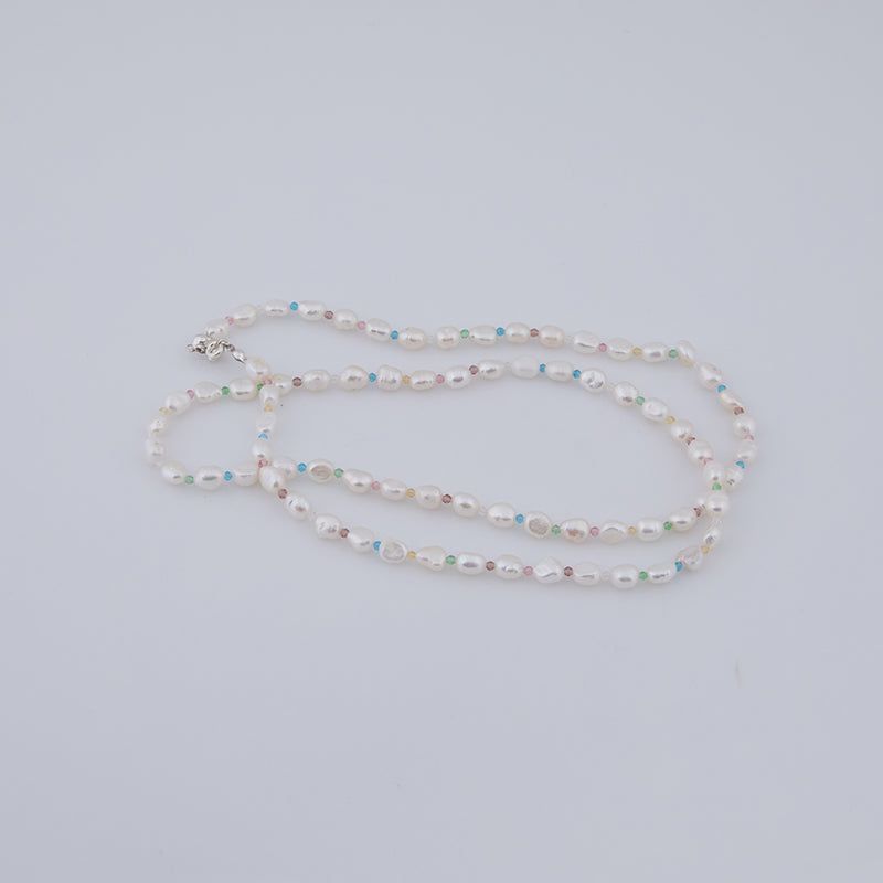  【MADE】 vivid pearl long necklace