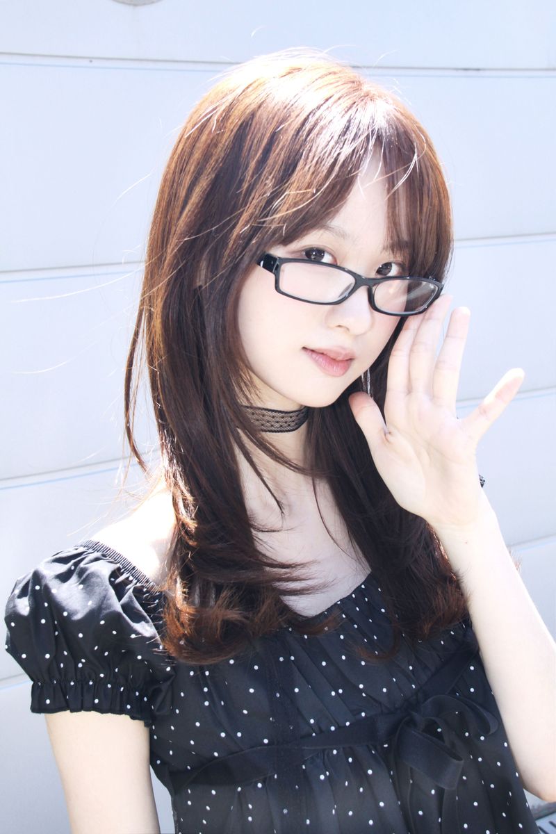 DOT SCARF LACE BLOUSE (2color)