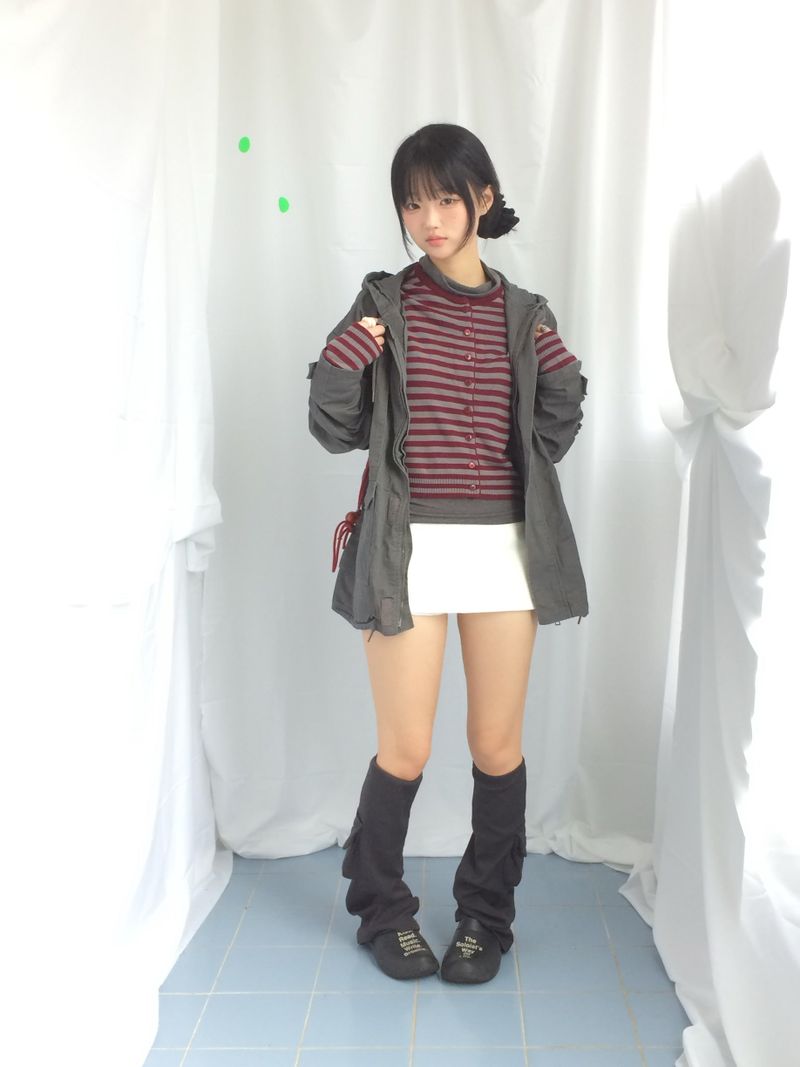 Vintage Pocket Half Bomber Jacket