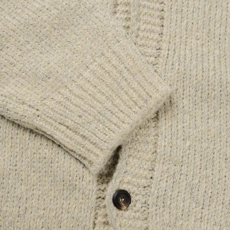 Eden high neck knit cardigan