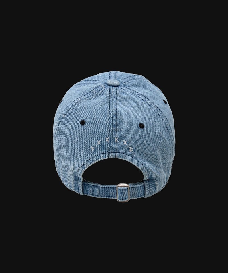 F****D SIGN STRAPBACK DAMAGE -ICE BLUE-