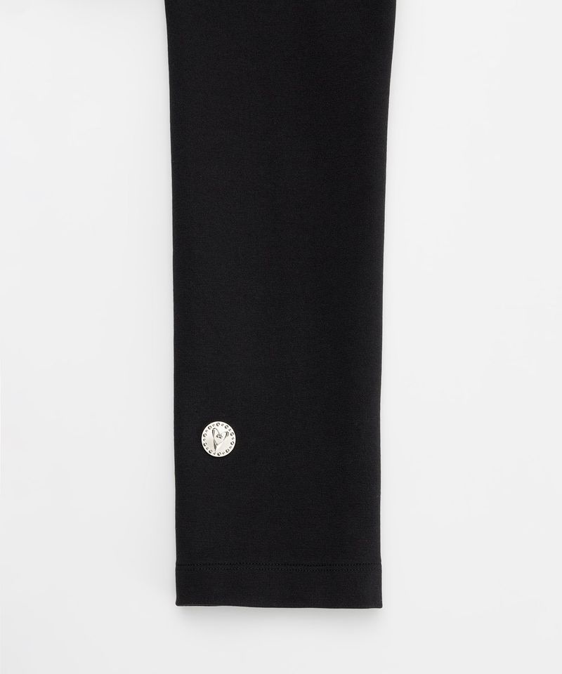 Raw Edge Balloon Dress _ BLACK