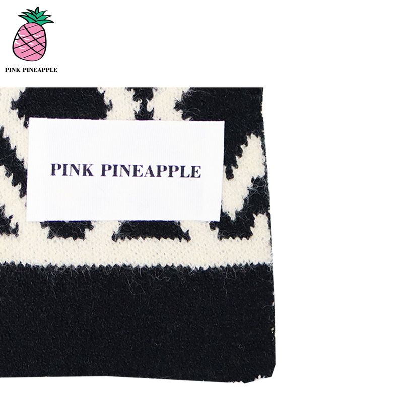 ARGYLE KNIT MUFFLER