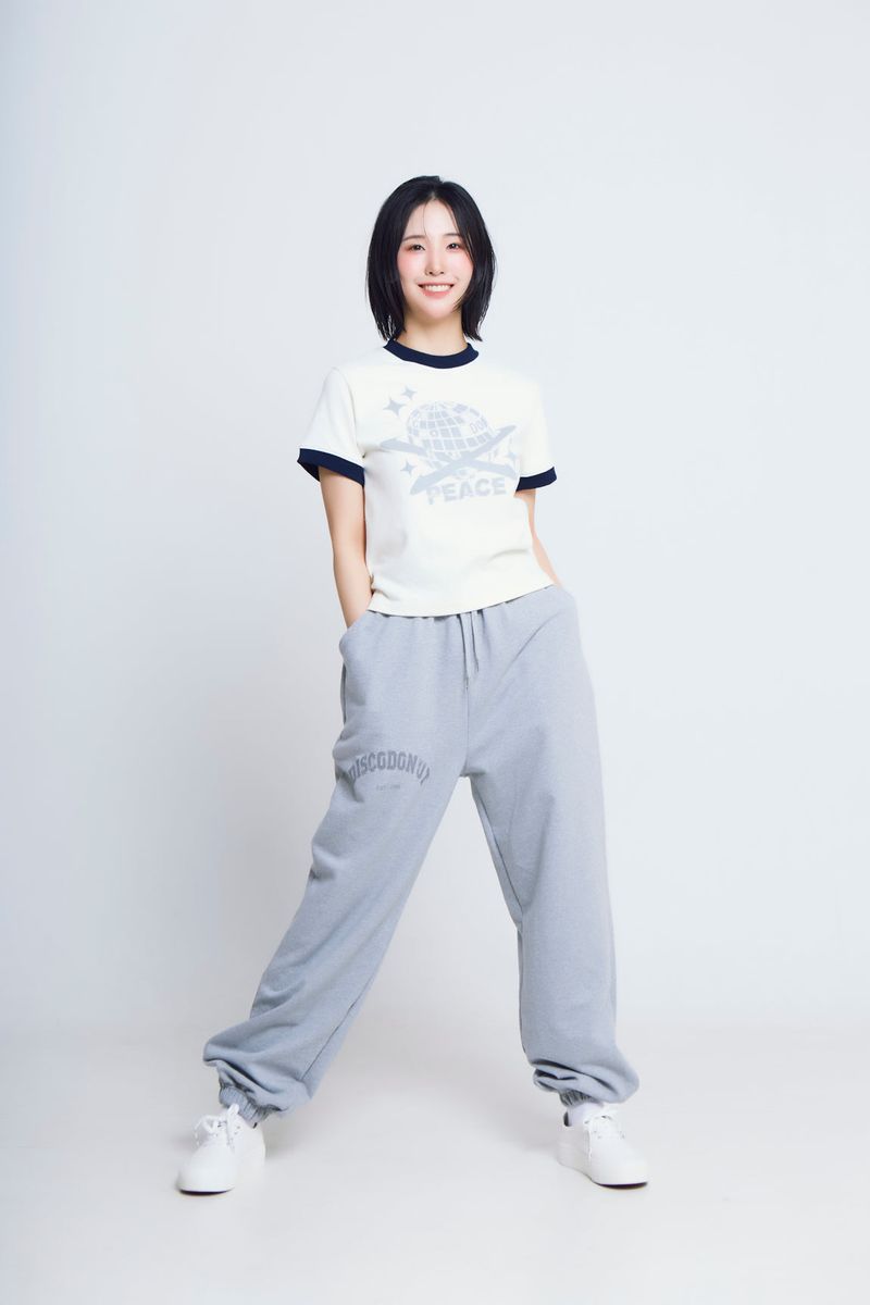 universe print ½T-shirts_ivory/navy