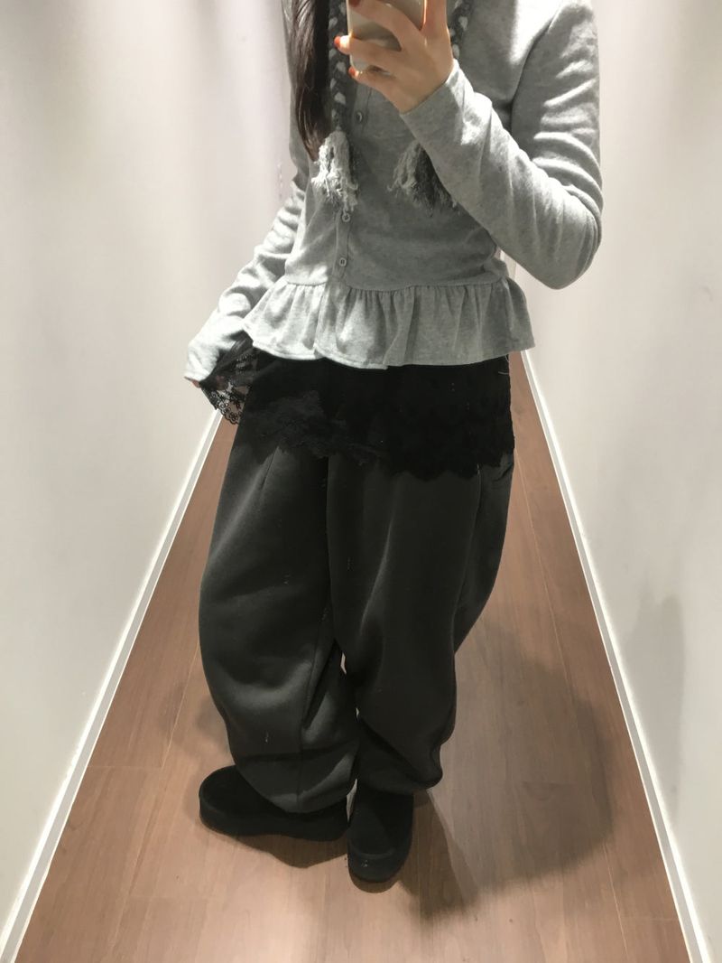 Peach Pintuck Jogger Pants (7color)