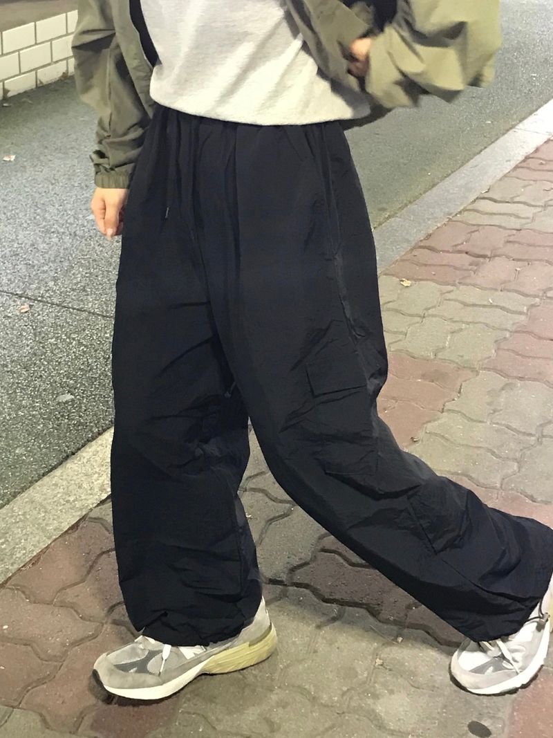 Elemental nylon pants