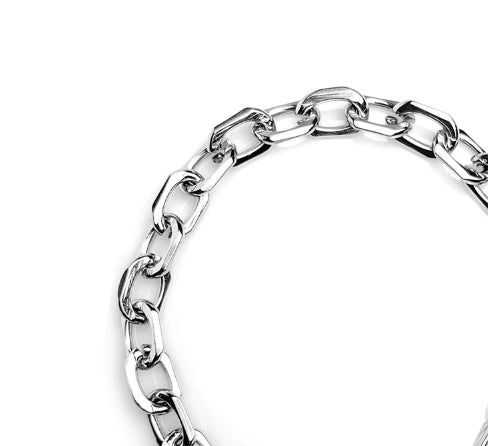 [MADE] 026 Bold chain tongs bracelet