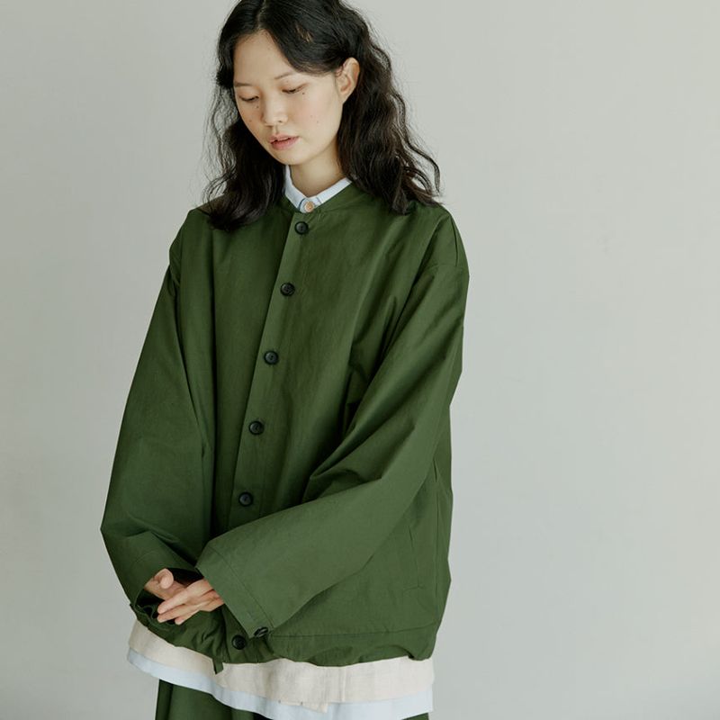 unisex stadium jacket khaki