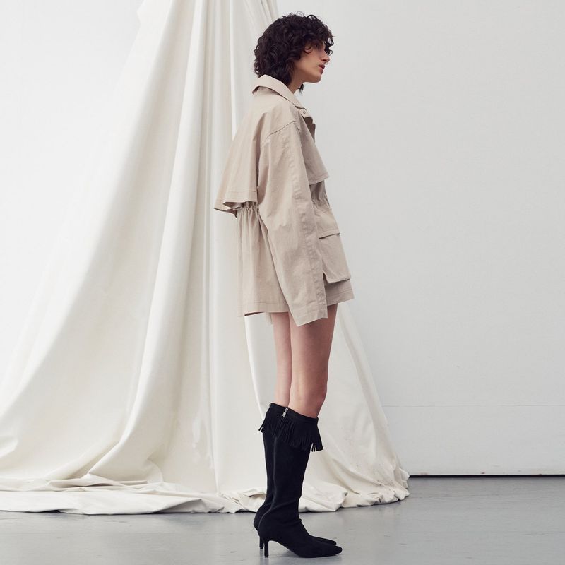 ZIPPED SAFARI JUMPER