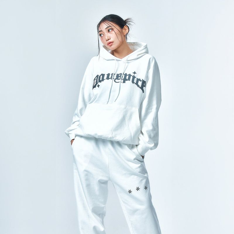 Logo Sweat Pants White