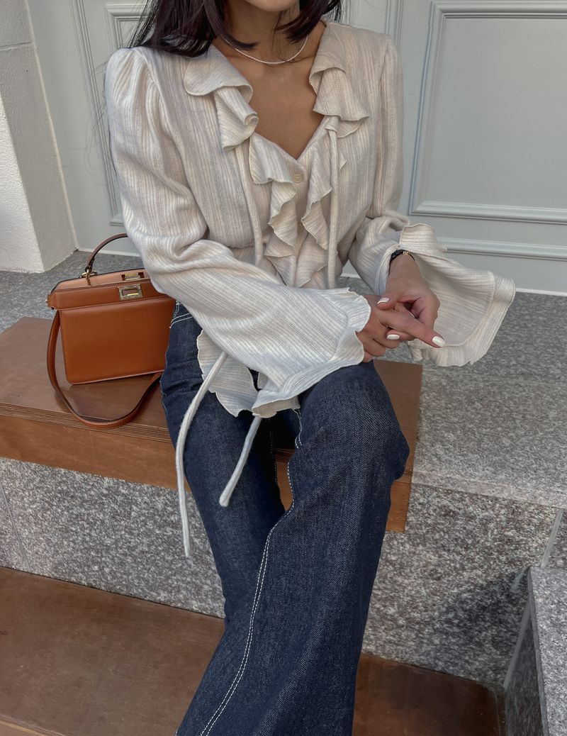 NON-FADE DENIM BOOTCUT PANTS