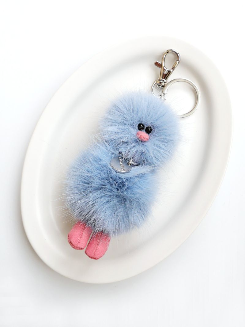 Cosymosy Mini Bird Keyring - Blue