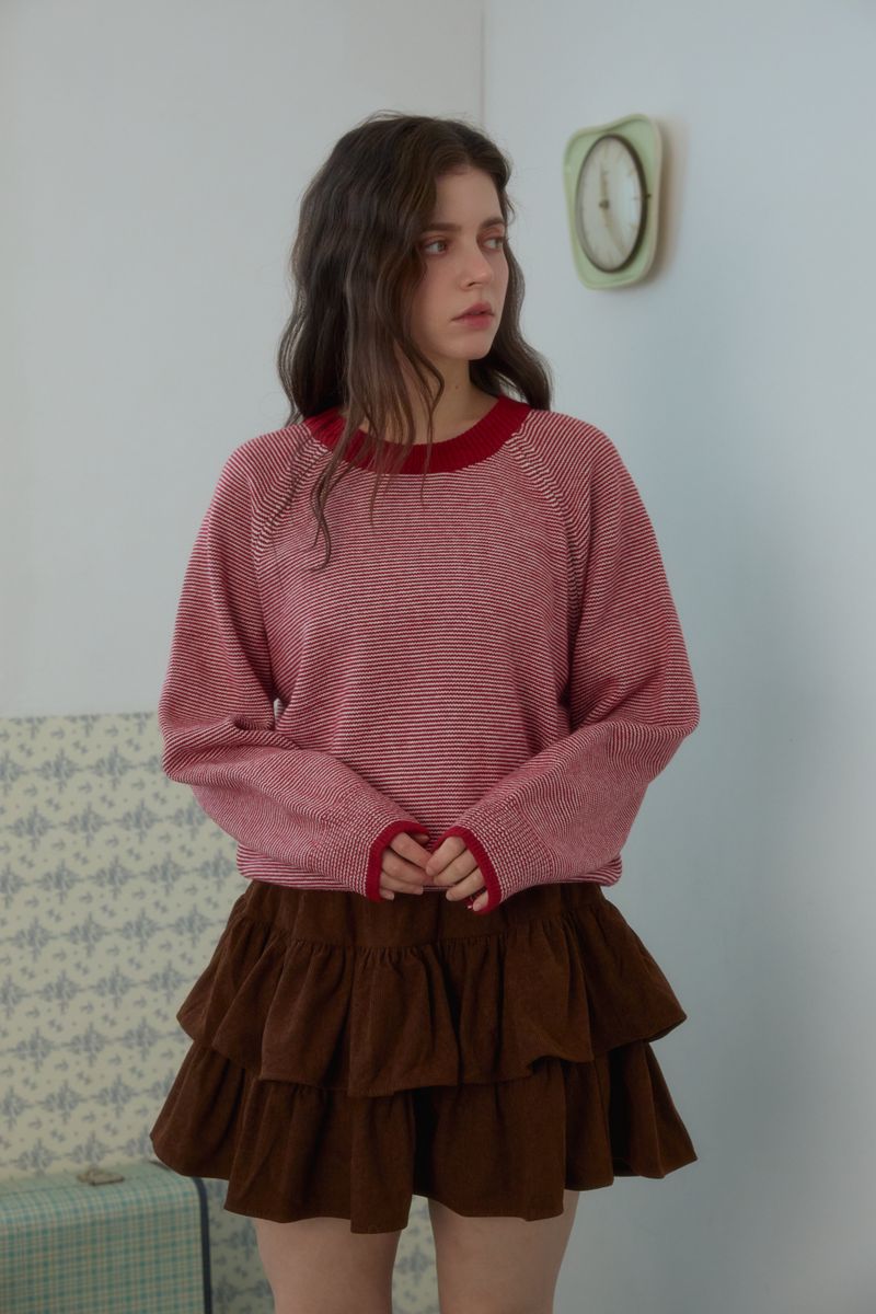 CANDY STRIPE COLOR KNIT