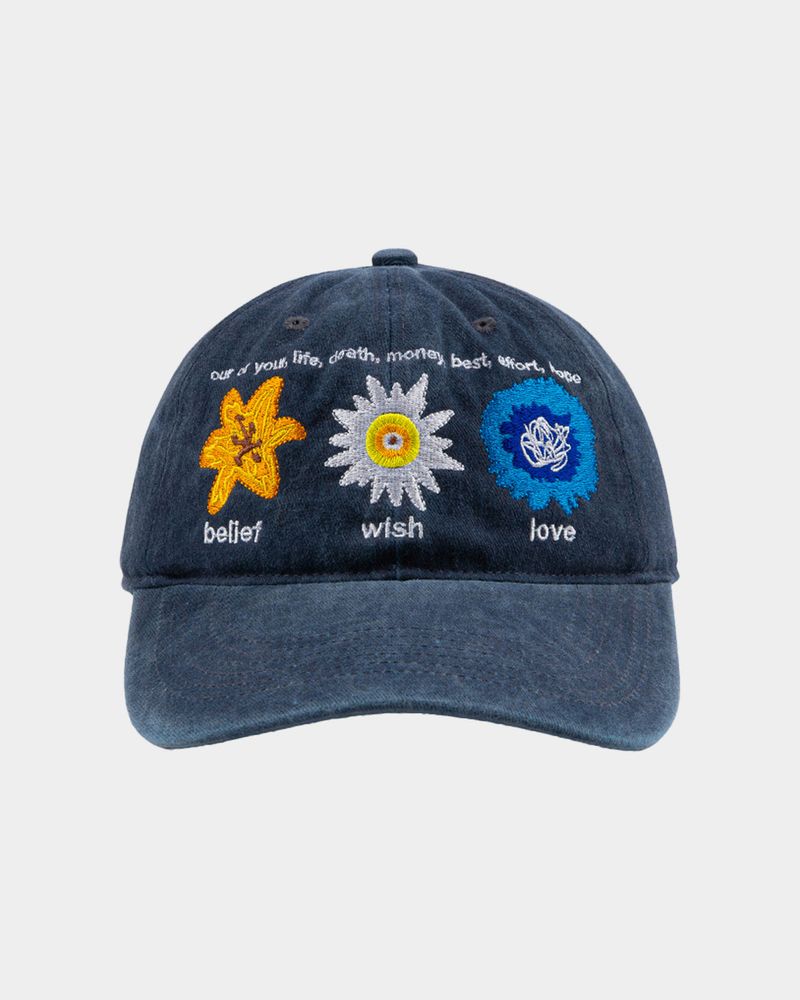 NATIVITY MM CAP STONE WASHING (NAVY)