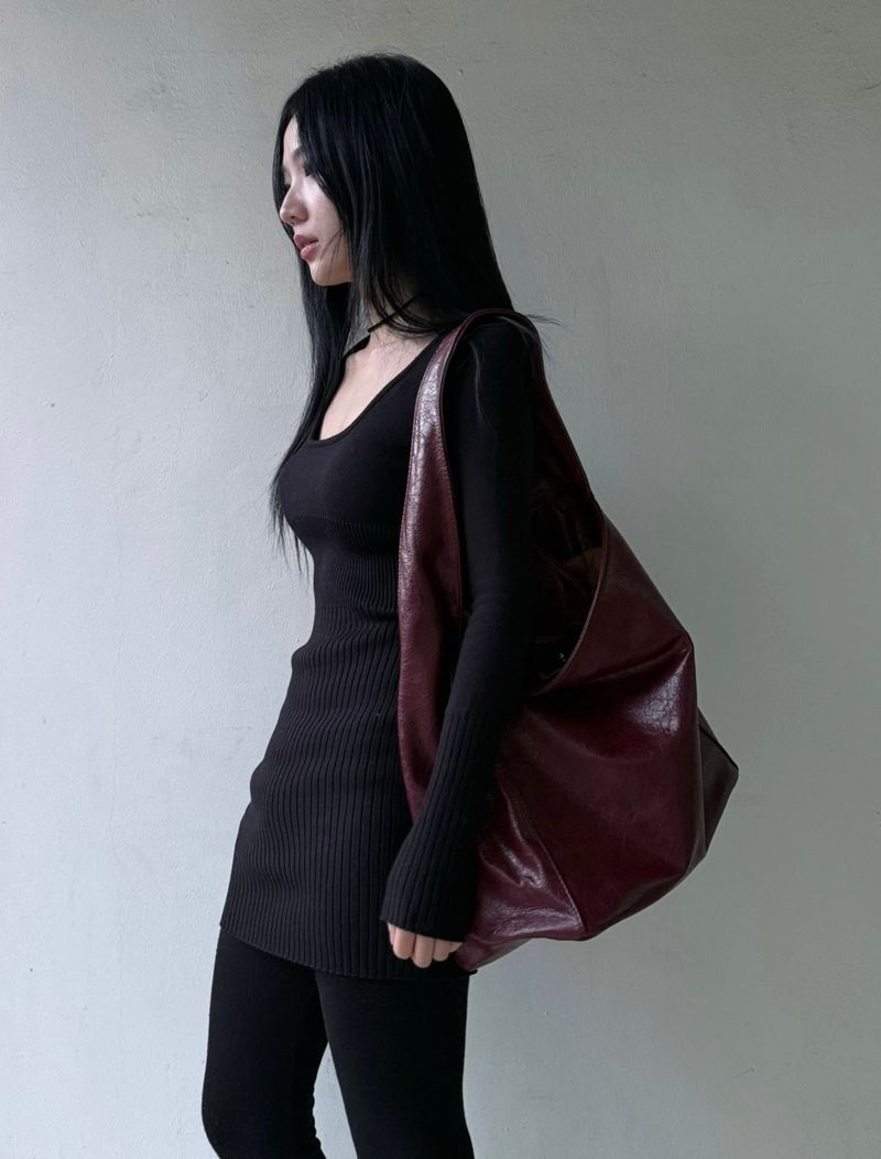 ショルダーバッグ(burgundy)