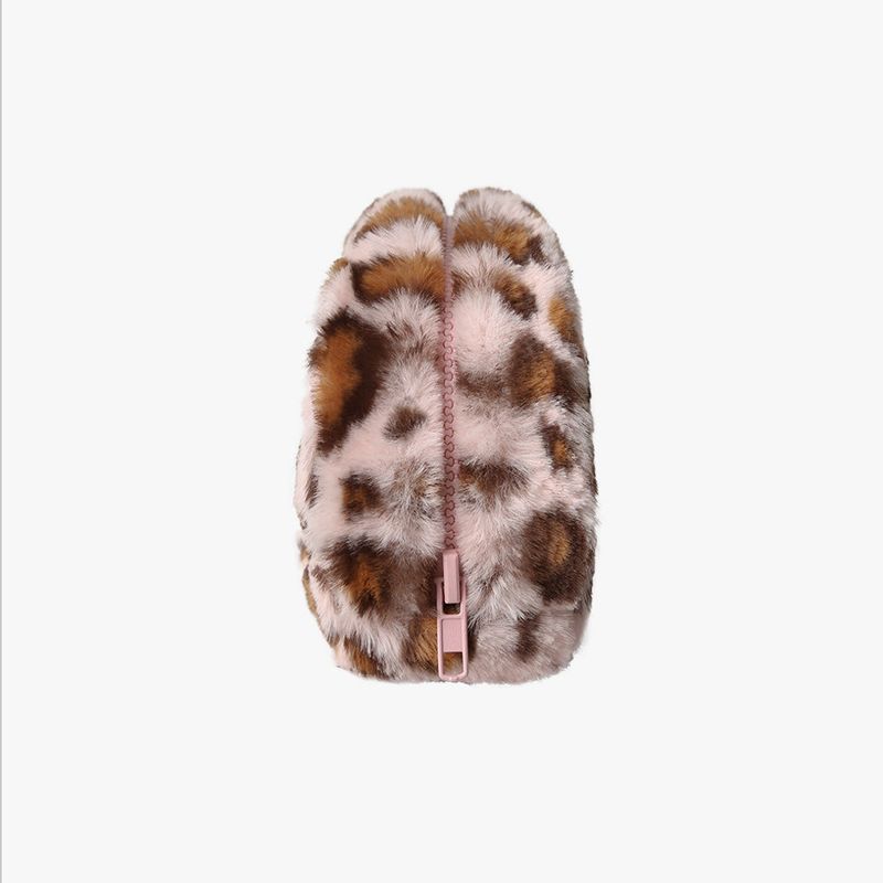 MELLOTORY PATTERN HANDY POUCH (LEOPARD PINK)