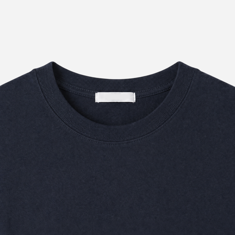 Turnback Cropped Roll-up Short Sleeve T