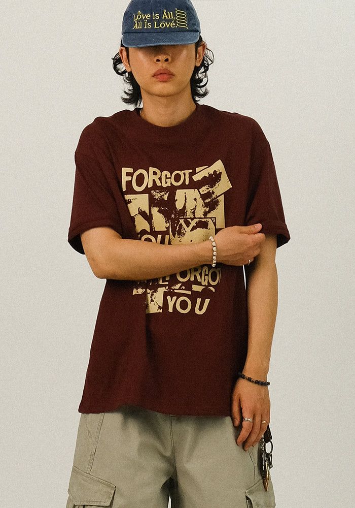 SEMIKAJI(セミカジ)の「FOR Printing Overfit 1/2 T(Tops)」