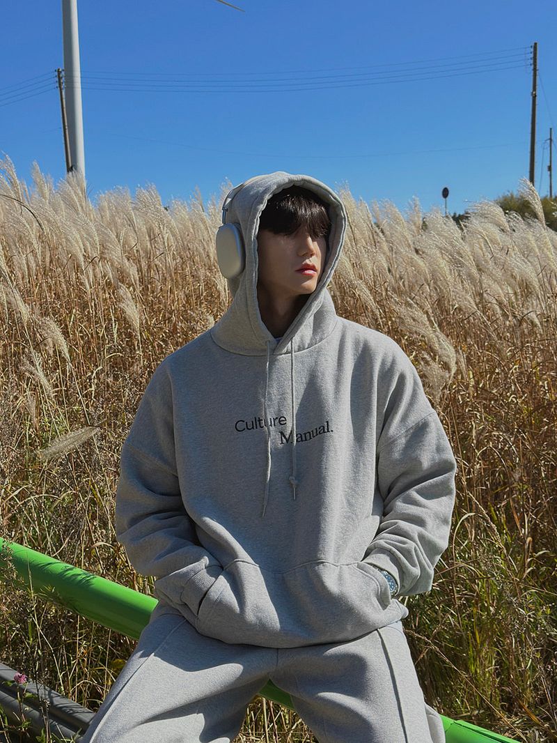 Pleddy Culture Washing Warm Sweat Hood T (3color)