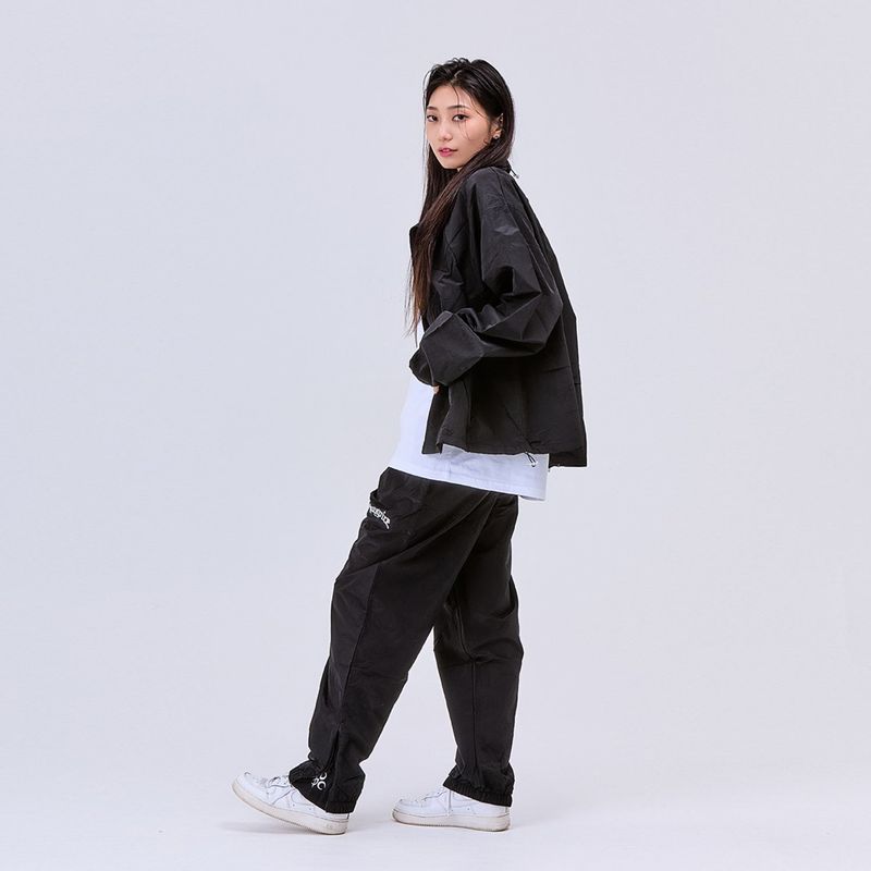 Ripstop Track Pants Black