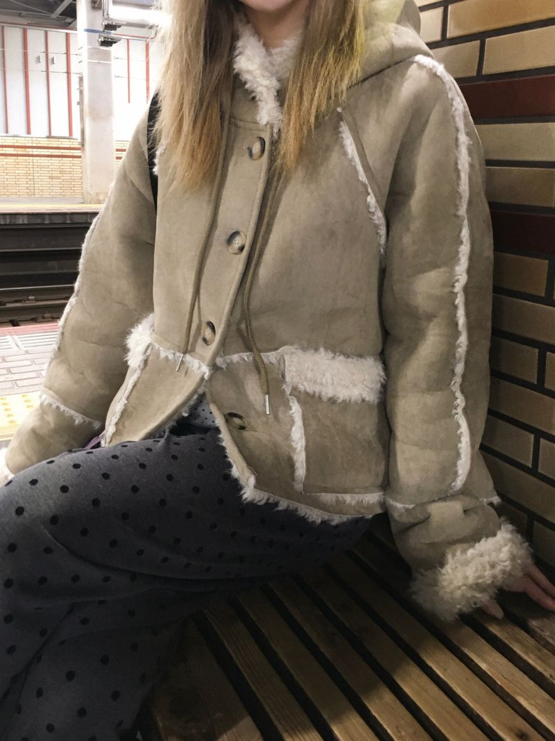 Camel Crop Suede Fur Mustang (2c)