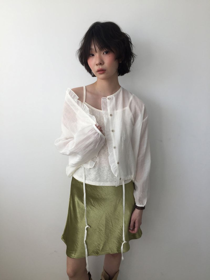 Cité slip midi skirt (5color)