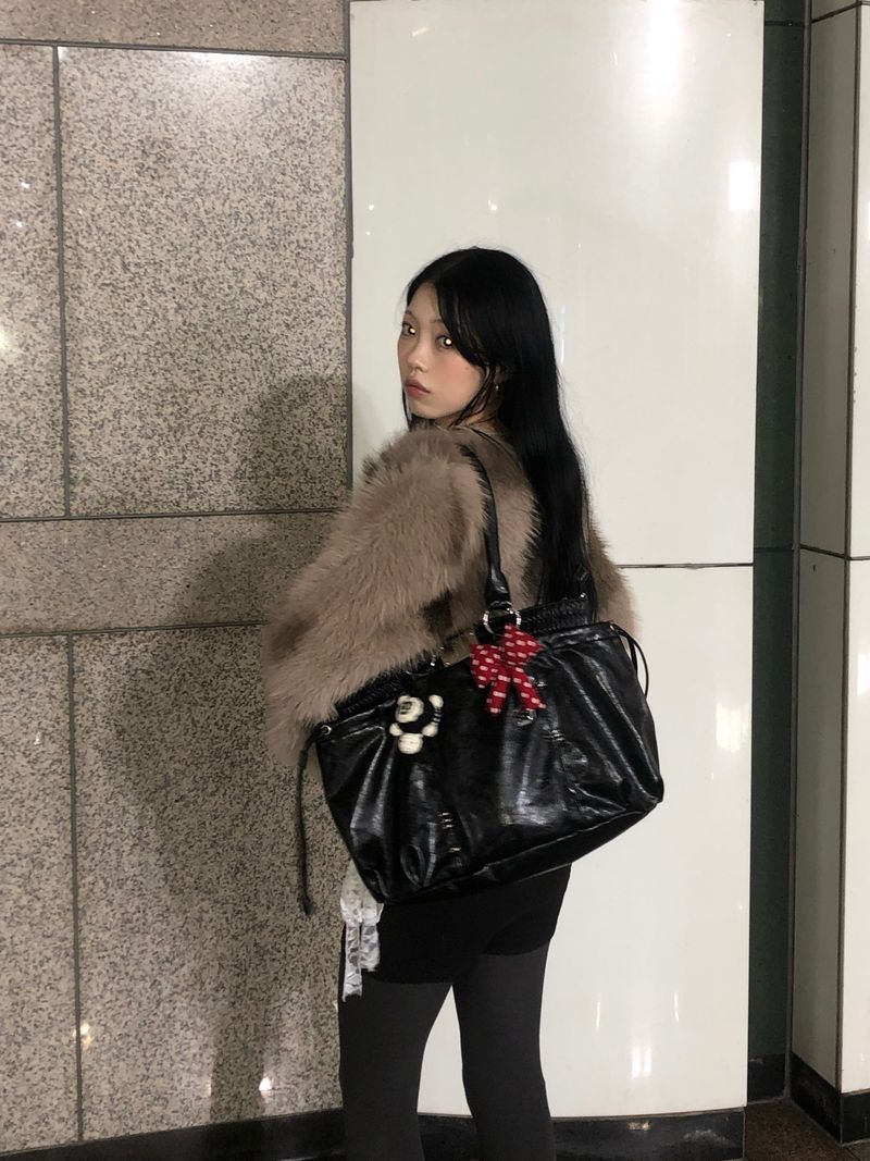 Vintage Leopard Fur Jacket