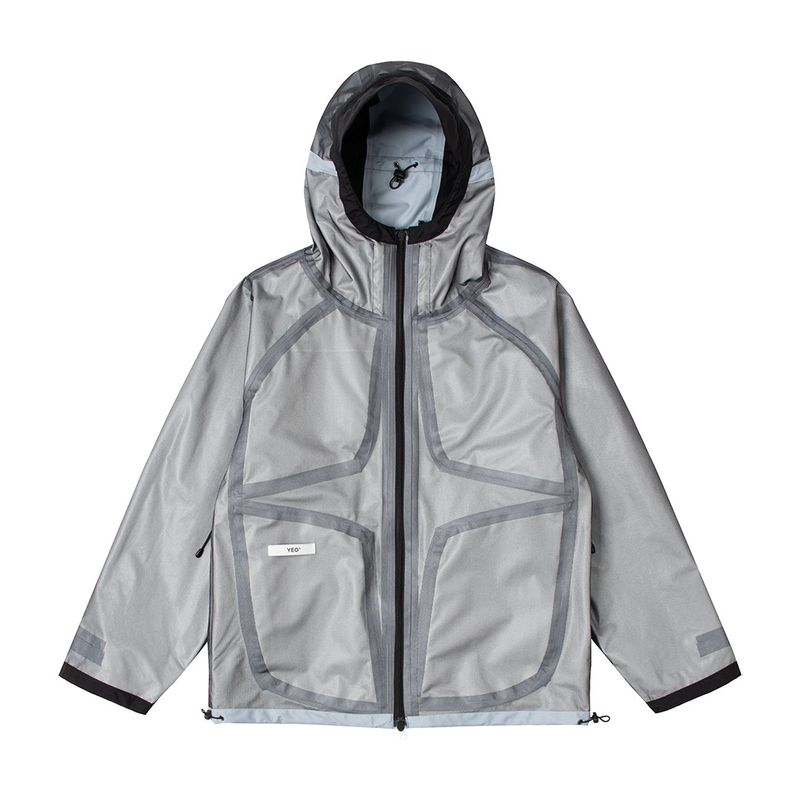 STAR SHELL PARKA(BLACK/GRAY)