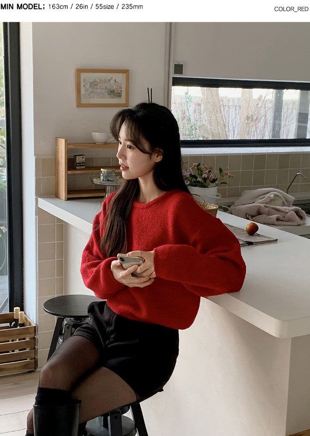EZ Cozy Basic Round Knit (9color)