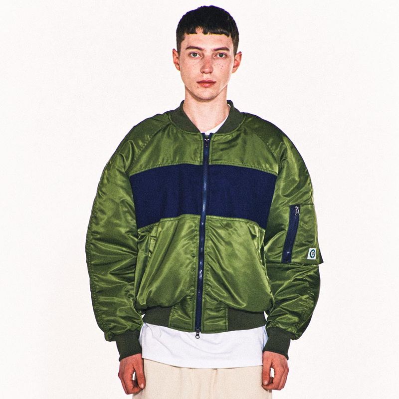 MAGE MA-1 BOMBER JACKET (KHAKI)