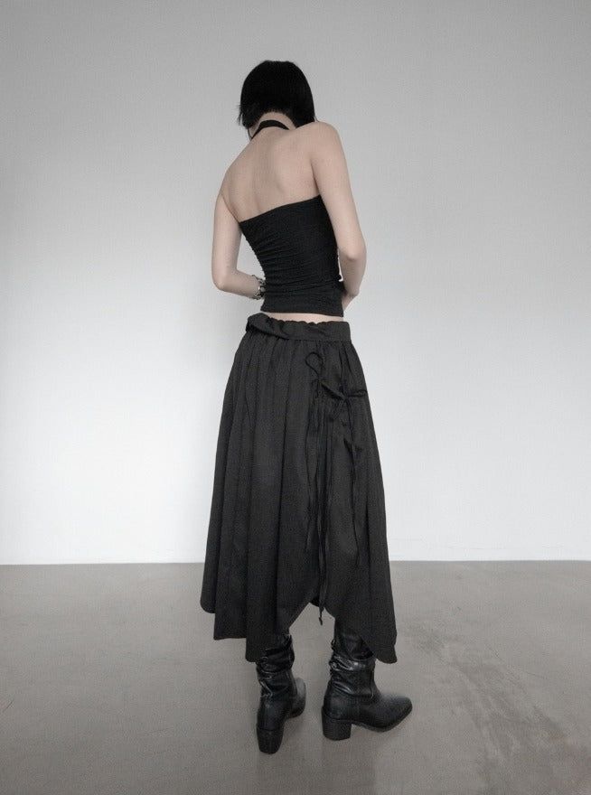 Tuvella Shirred Balloon Skirt