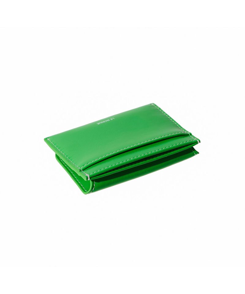 DOT Saddle Slim mini Card Wallets green