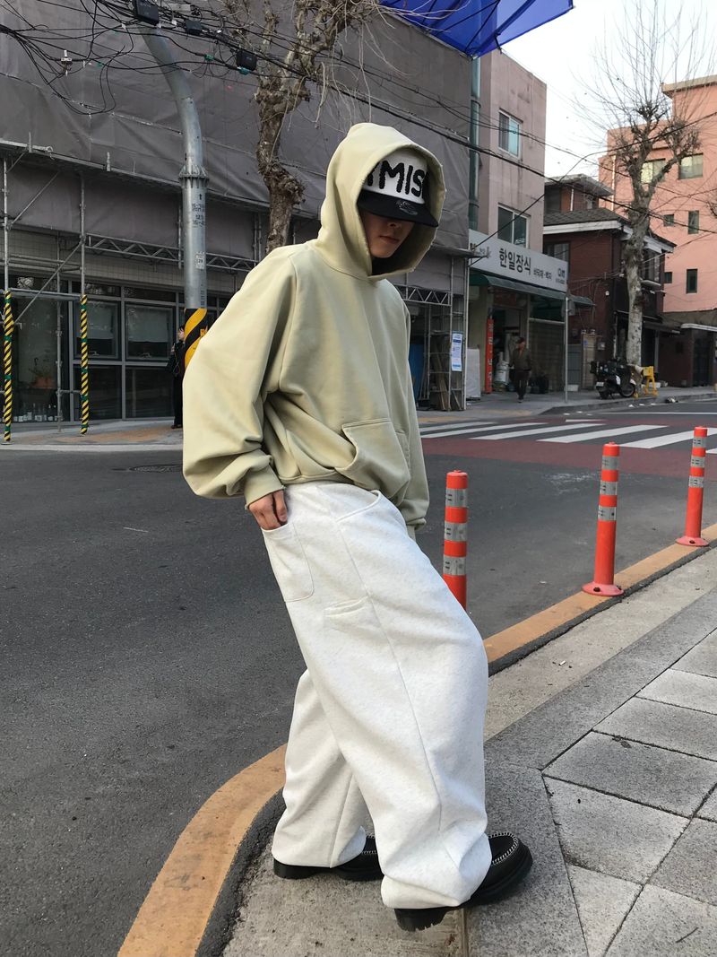 Mokey（モーキー）の「ワイドベルトスウェットパンツ (6c)（パンツ）」
