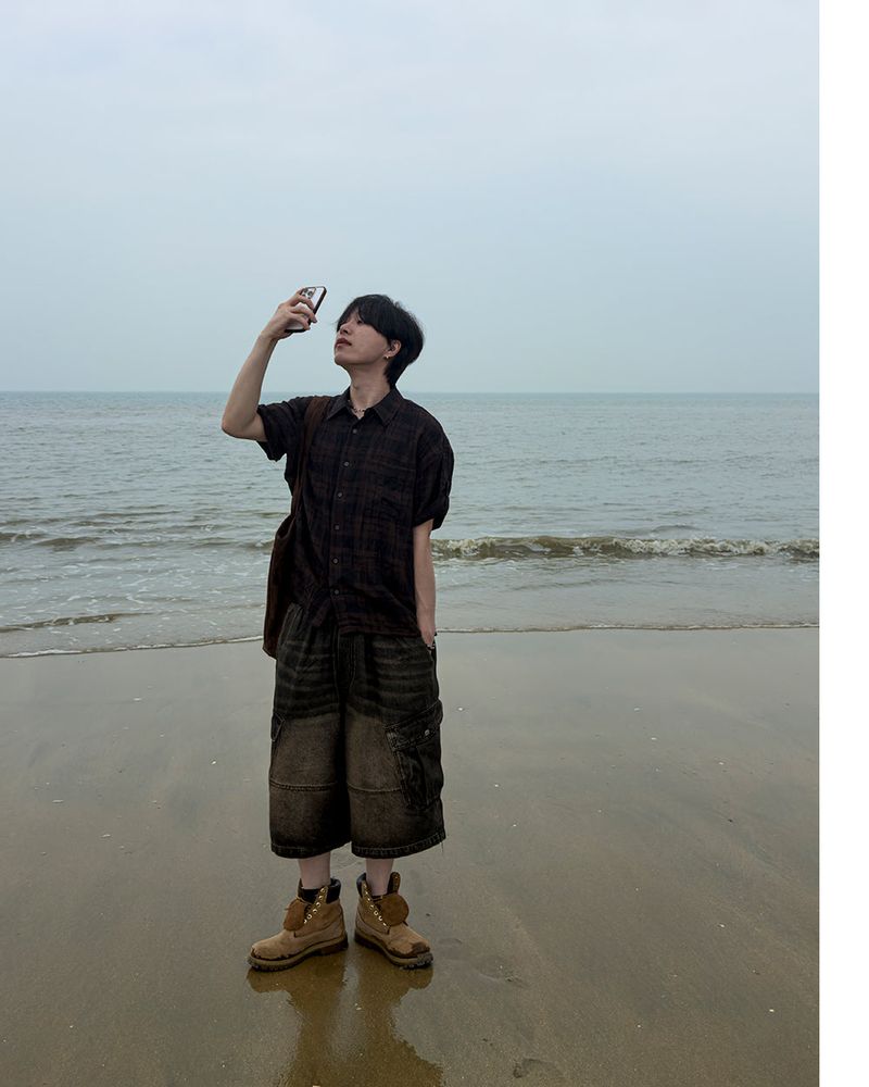 Brent Cargo Panel Bermuda Pants