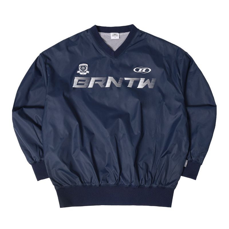 BORN TO WIN（ボーン トゥ ウィン）の「BRNTW WIND TECH WOVEN TOP [NAVY]（Tops）」