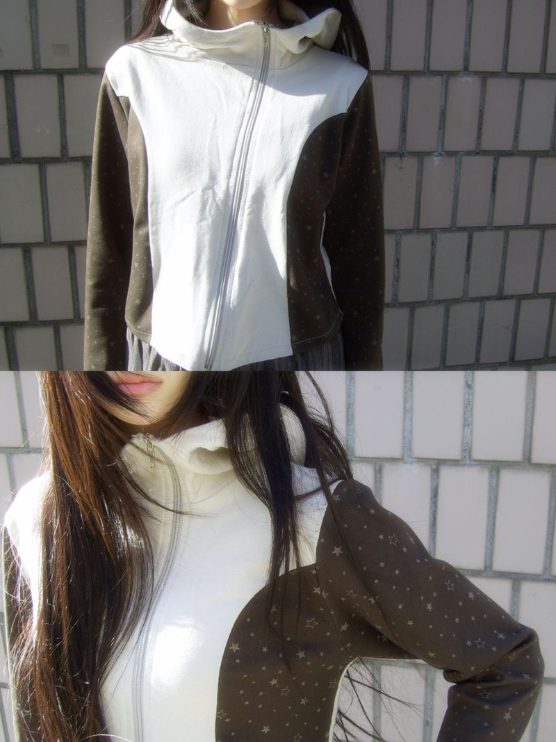 ZELENA（ゼレナ）の「asym star zip-up（Jackets/Outerwear）」