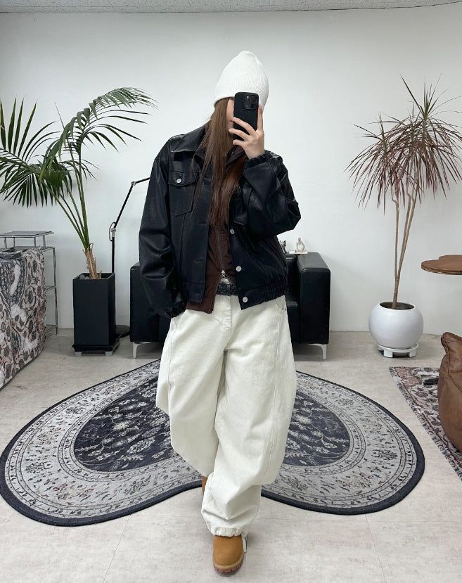 Esther Leather Blouson