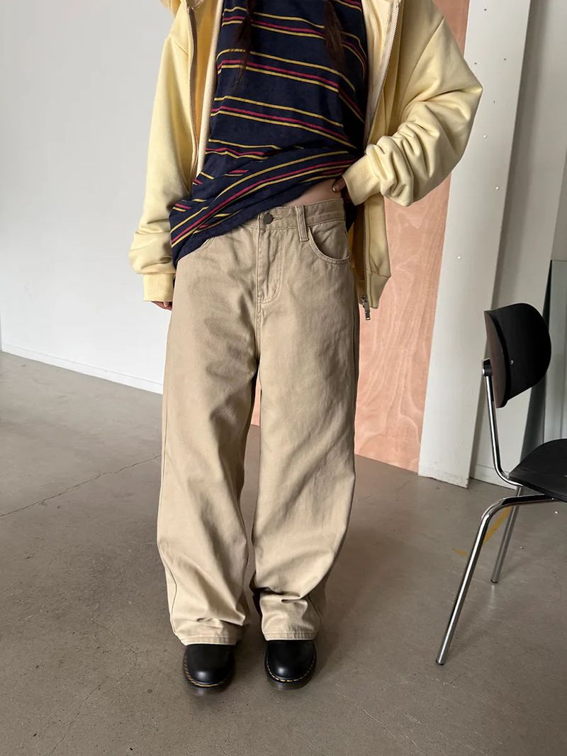 basic cotton pants