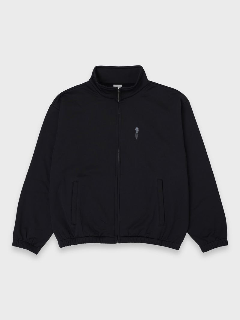 LOGO TRACK JACKET - BLACK