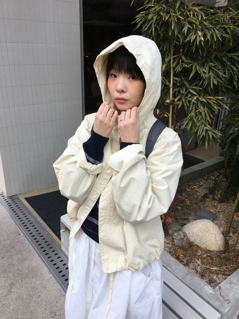 Camden Drawstring Hooded Jacket (2color)